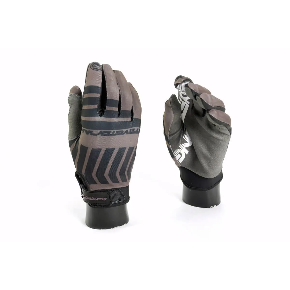 Stay Strong Chev Stripe Gloves Cocoa